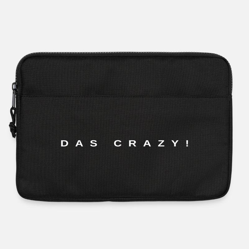 das crazy - Laptoptasche 13" - Schwarz
