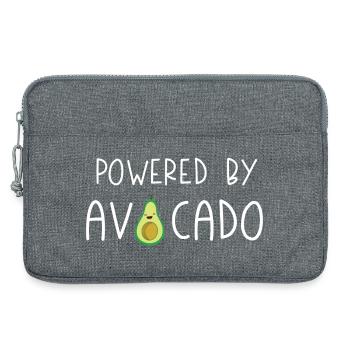 Propulsé par Avocado - Sacoche pour ordinateur portable 13 pouces - gris chiné - Devant