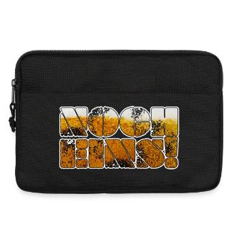 Bier - Noch Eins! - Lustiger Spruch / Funny Shirts - Laptoptasche 13" - Schwarz - Vorne