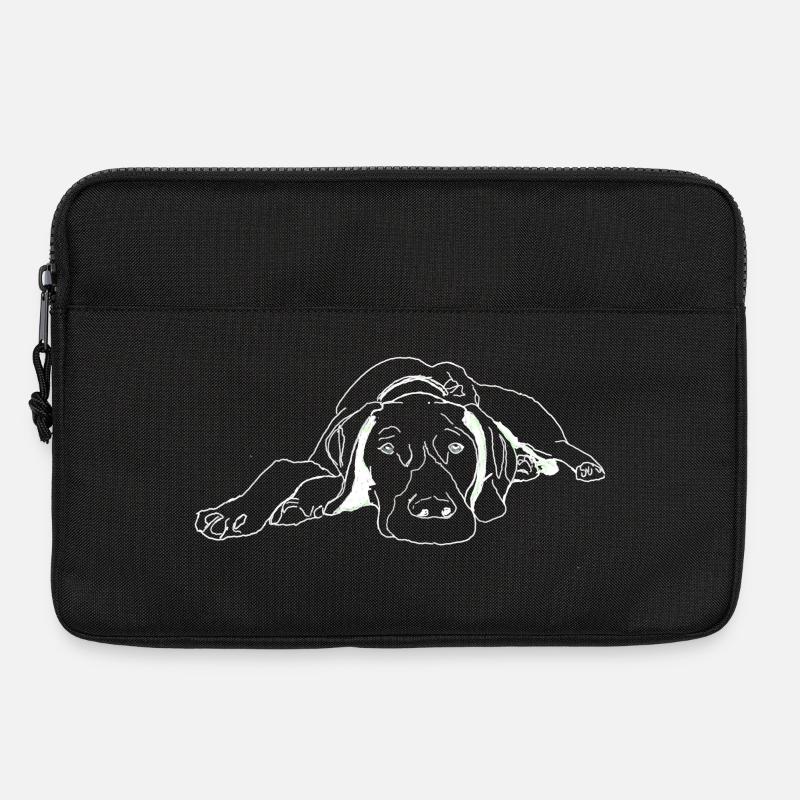 Pointer German Shorthair - Laptop bag 13" - black