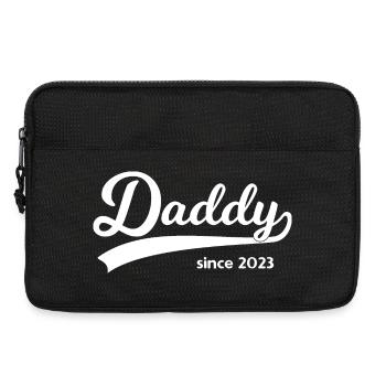 Daddy since 2023 - Laptop bag 13" - black - Front