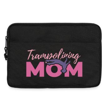 Trampolinspringer Mutter - Laptoptasche 13" - Schwarz - Vorne