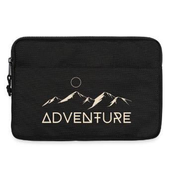 Adventure Mountains Moon - Laptop bag 13" - black - Front