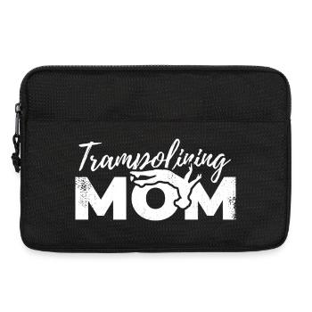 Trampolinspringer Mama - Laptoptasche 13" - Schwarz - Vorne