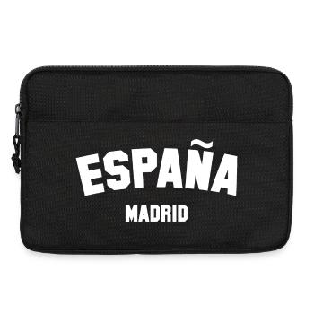 MADRID España Espagne - Sacoche pour ordinateur portable 13 pouces - noir - Devant