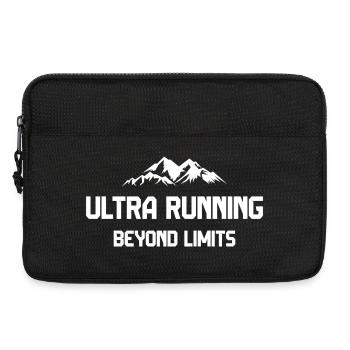 Ultra Running - Au-delà des limites - Sacoche pour ordinateur portable 13 pouces - noir - Devant