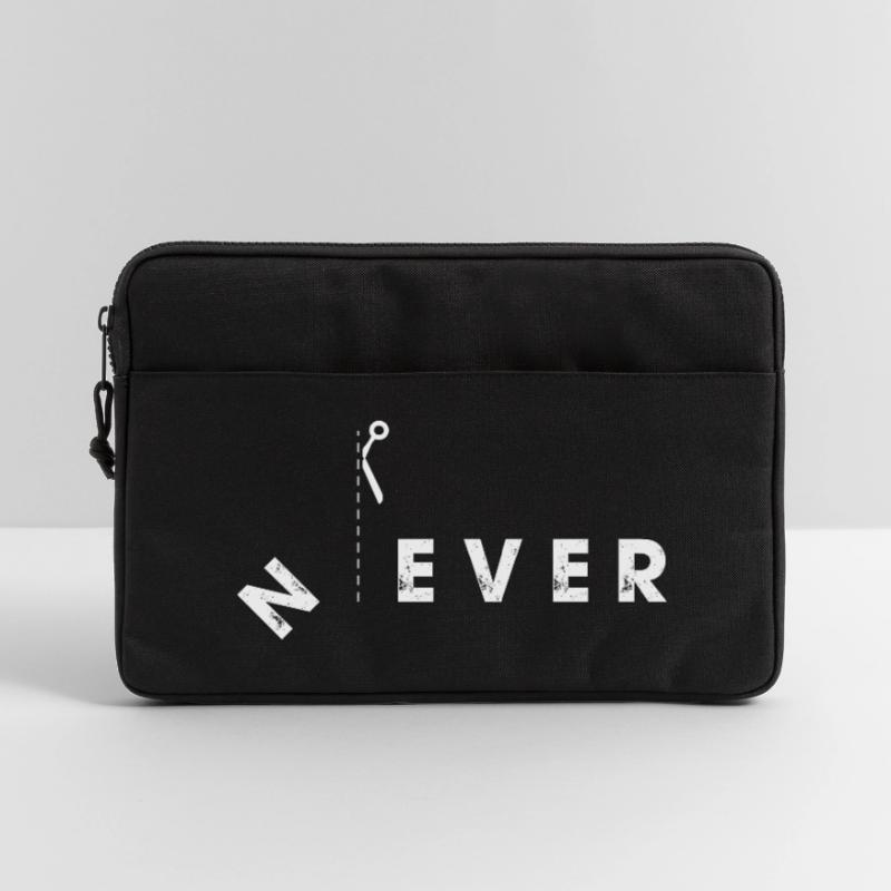 Conception de ciseaux Never Cut Boundaries Sacoche pour ordinateur portable 13 pouces