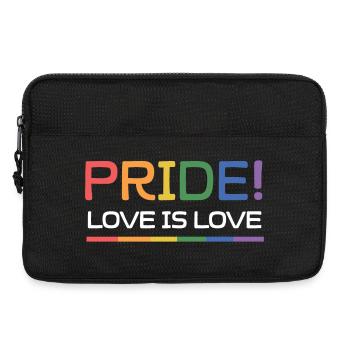 LGBTQ-Pride-Monat - Pride. Liebe ist Liebe - Laptoptasche 13" - Schwarz - Vorne