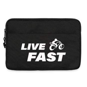 FAST - Laptoptasche 13" - Schwarz - Vorne