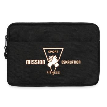 Mission Eskalation Fitness Emblem - Laptoptasche 13" - Schwarz - Vorne