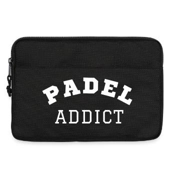Padel Addict - Laptop bag 13" - black - Front