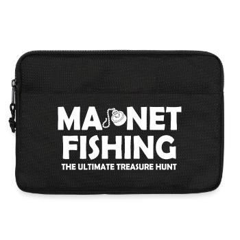 Neodym-Magnet zum Angeln, magnetischer Fischer - Laptoptasche 13" - Schwarz - Vorne