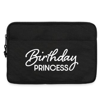 Geburtstag Prinzessin - Laptoptasche 13" - Schwarz - Vorne