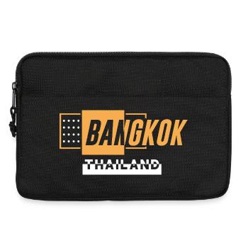 Bangkok Thailand Travel Vacation Shirt - Laptop bag 13" - black - Front