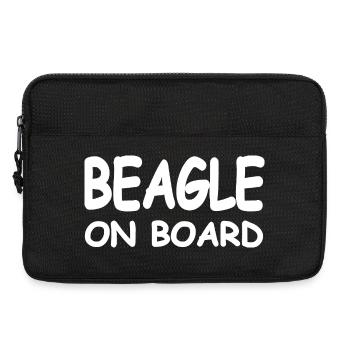 Beagle - Laptoptasche 13" - Schwarz - Vorne