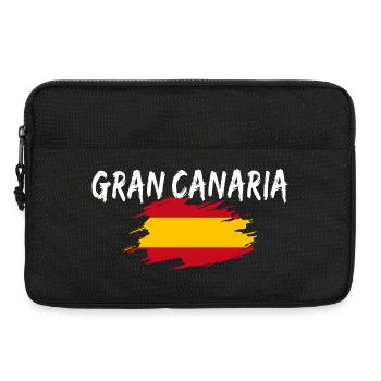 Île de Gran Canaria, Espagne - Sacoche pour ordinateur portable 13 pouces - noir - Devant