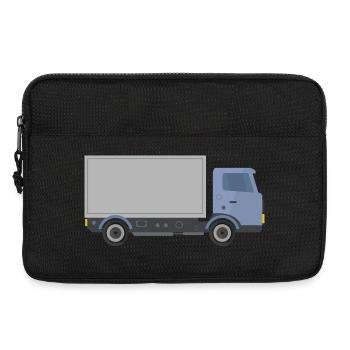 Lieferauto - Laptoptasche 13" - Schwarz - Vorne