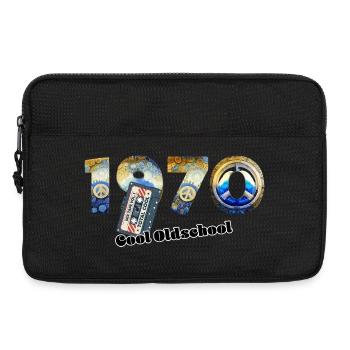 1970 Jahrgang Retro Vintage – Kassette – Cool Olds - Laptoptasche 13" - Schwarz - Vorne