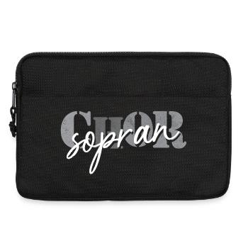 Choir Soprano - Laptop bag 13" - black - Front