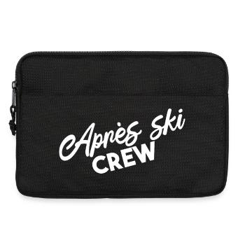 Après Ski Crew Party Vibes - Laptop bag 13" - black - Front