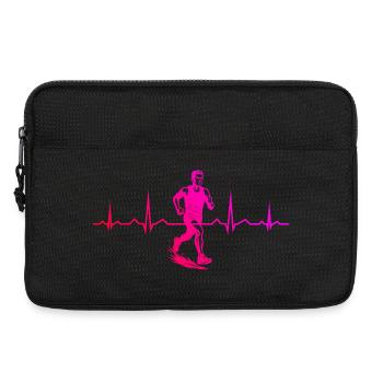 Ein Must Have für echte Rennen - Laptoptasche 13" - Schwarz - Vorne