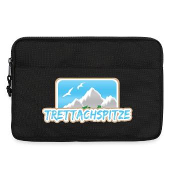 Trettachspitze en tant que montagne - Sacoche pour ordinateur portable 13 pouces - noir - Devant