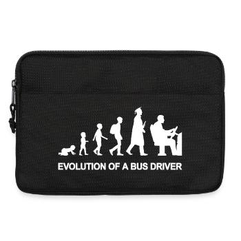 Evolution Of A Bus Driver - Laptoptasche 13" - Schwarz - Vorne