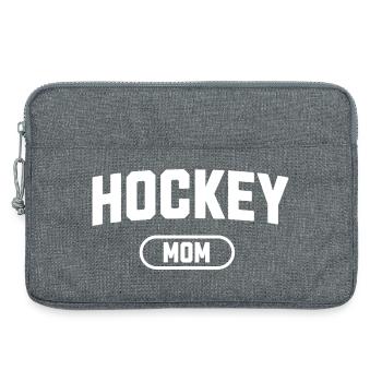 Hockey-Mutter - Laptoptasche 13" - Grau meliert - Vorne