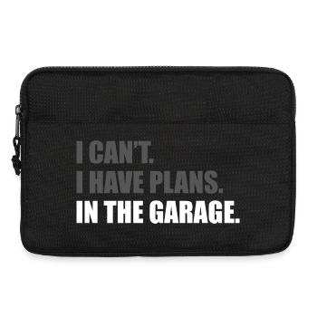 I can't i have plans Car lover car guy mechanic - Laptoptasche 13" - Schwarz - Vorne