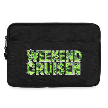 Rencontre automobile de la scène de tuning de croisière du week-end - Sacoche pour ordinateur portable 13 pouces - noir - Devant
