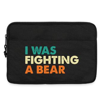 Ich kämpfte gegen eine Genesung nach einer Bärenoperation - Laptoptasche 13" - Schwarz - Vorne