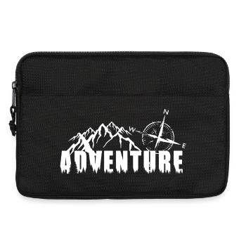 Adventure_Berge - Laptoptasche 13" - Schwarz - Vorne