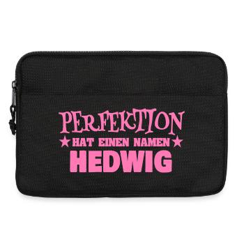 Geschenk für Hedwig - Laptoptasche 13" - Schwarz - Vorne