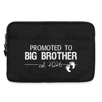 Big Brother 2026 Beförderungs-Ankündigungsshirt - Laptoptasche 13" - Schwarz - Vorne