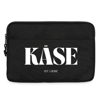 Käse ist Liebe - Laptoptasche 13" - Schwarz - Vorne