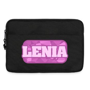 Cadeau pour Lenia - Sacoche pour ordinateur portable 13 pouces - noir - Devant