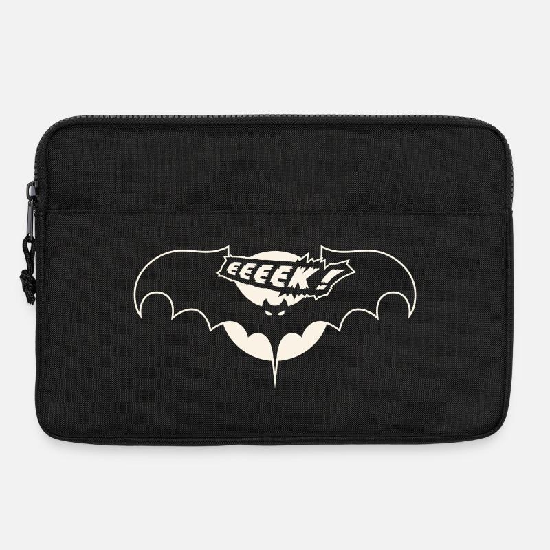 Fledermaus - Laptoptasche 13" - Schwarz