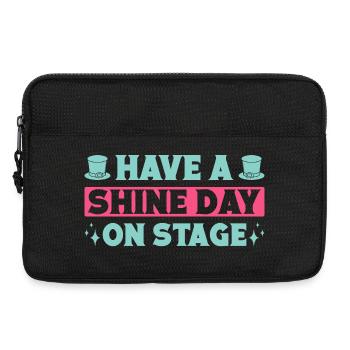 Le théâtre musical offre un cadeau théâtral de la journée Shine - Sacoche pour ordinateur portable 13 pouces - noir - Devant