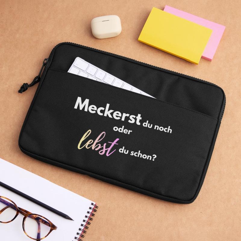 Meckerst_du_noch_oder_lebst_du_schon_-4- Laptoptasche 13"