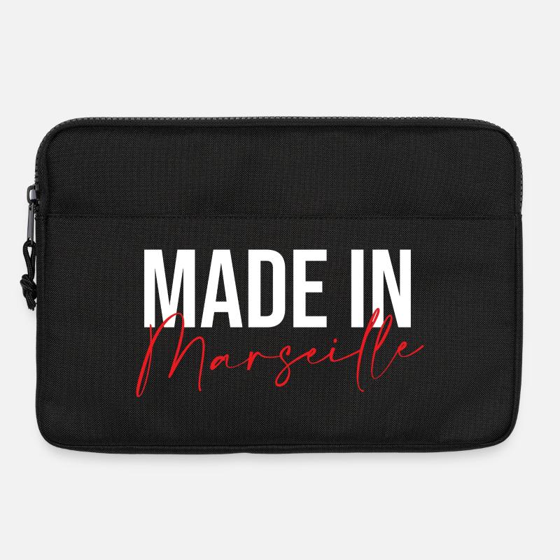 Made in Marseille - Laptop bag 13" - black