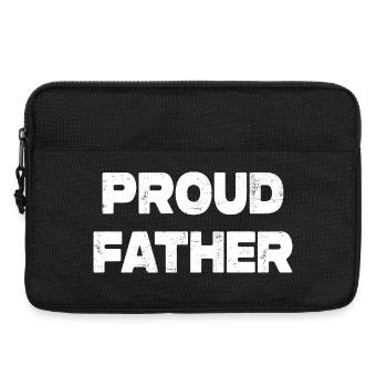 Stolzer Vater Emblem - Laptoptasche 13" - Schwarz - Vorne