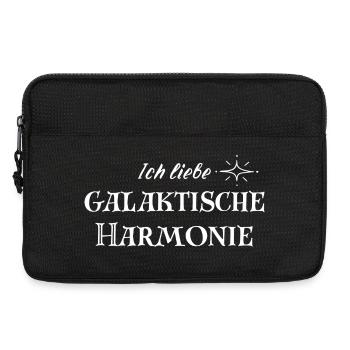 HARMONIE – Galaktisches Statement Mode - Laptoptasche 13" - Schwarz - Vorne