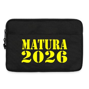 MATURA 2026 - Laptoptasche 13" - Schwarz - Vorne