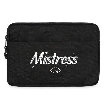 Mistress Pin-Up-Logo - Laptoptasche 13" - Schwarz - Vorne