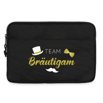 Team Bräutigam - Laptoptasche 13" - Schwarz - Vorne