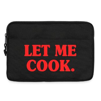 Laisse-moi cuisiner, cuisiner, griller, griller, Maître Chef, - Sacoche pour ordinateur portable 13 pouces - noir - Devant