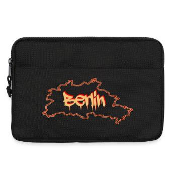 Berlin da city - Laptop bag 13" - black - Front