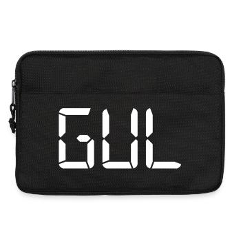 Gelb – LCD - Laptoptasche 13" - Schwarz - Vorne
