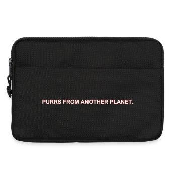 Spread Smiles Not Hate – Wholesome Meme Design - Laptop bag 13" - black - Front