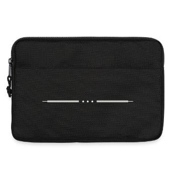 stern_linie - Laptop bag 13" - black - Front